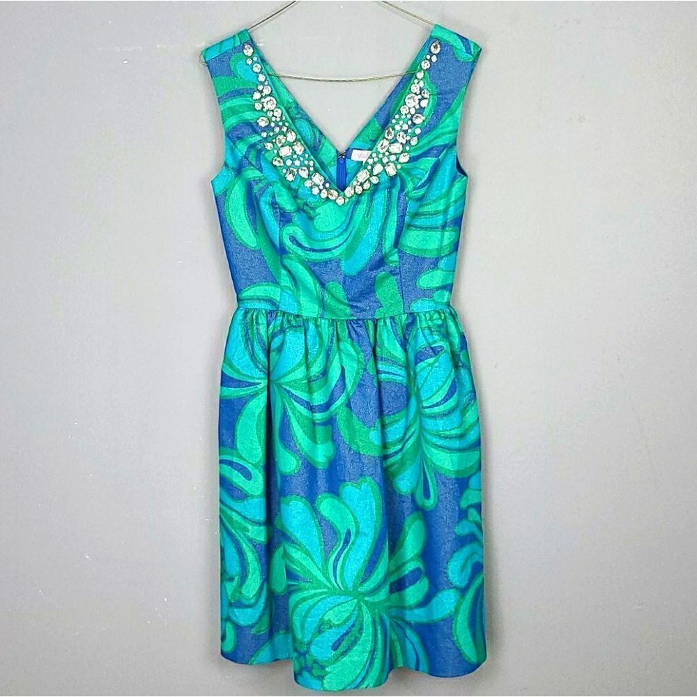 Nwot Lilly Pulitzer Kaya Cocktail Dress Sz 2